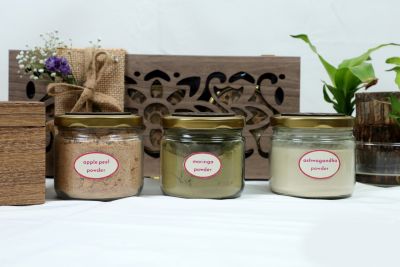 BOX OF 3 JARS – Apple Peel, Moringa & Ashwagandha