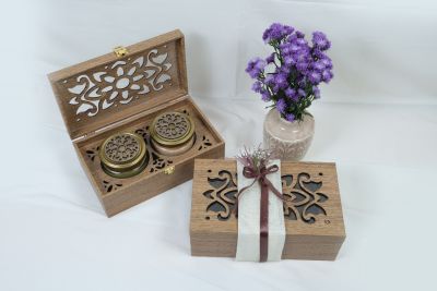 2 Jar Gift Box (Pack of 2) – Premium Quality Box, Ideal for Gifting & Storage