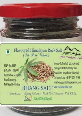 Hemp Seeds (Bhang) Salt from Bhimtal (100gm )