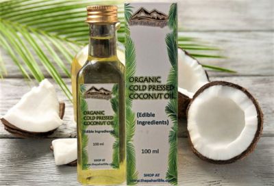Cold Pressed Coconut Oil (Certified Organic) from Ranikhet (100 ml)
