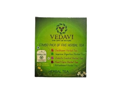 Combo Herbal Tea Bags from Dehradun (30 Tea Bags)