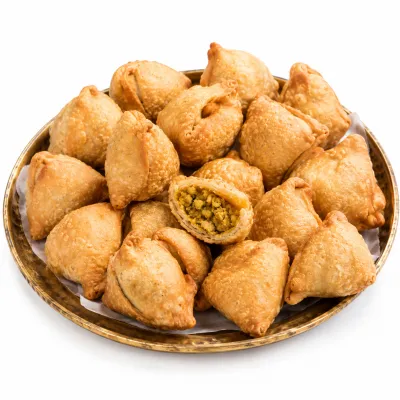 Traditional Dal Koor Samosa | Crispy Mini Dal Samosa | Authentic Indian Tea-Time Snack